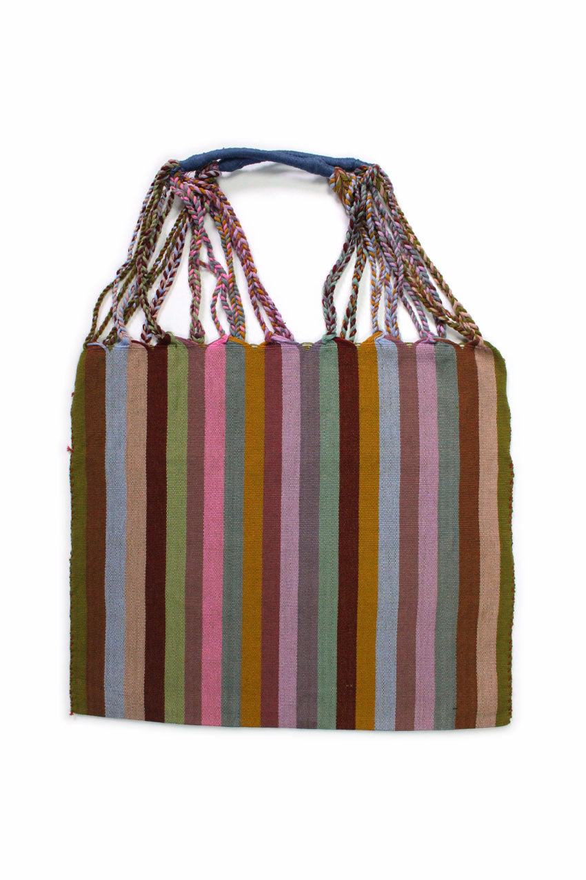 Bolsa rayada telar #SAR5