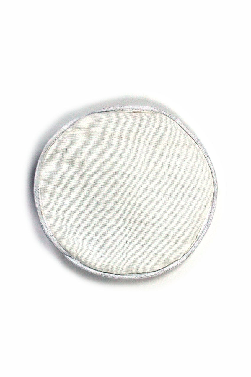 Tortillero blanco floral