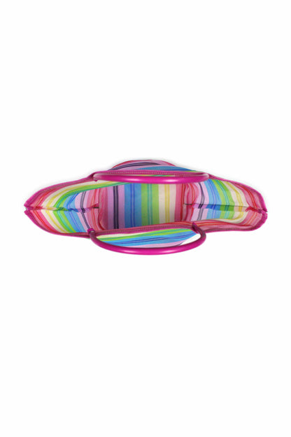 Bolsa de mercado rosa
