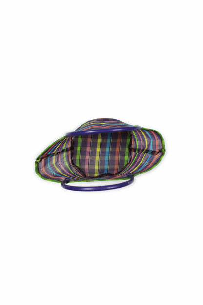 Bolsa de mercado a cuadros