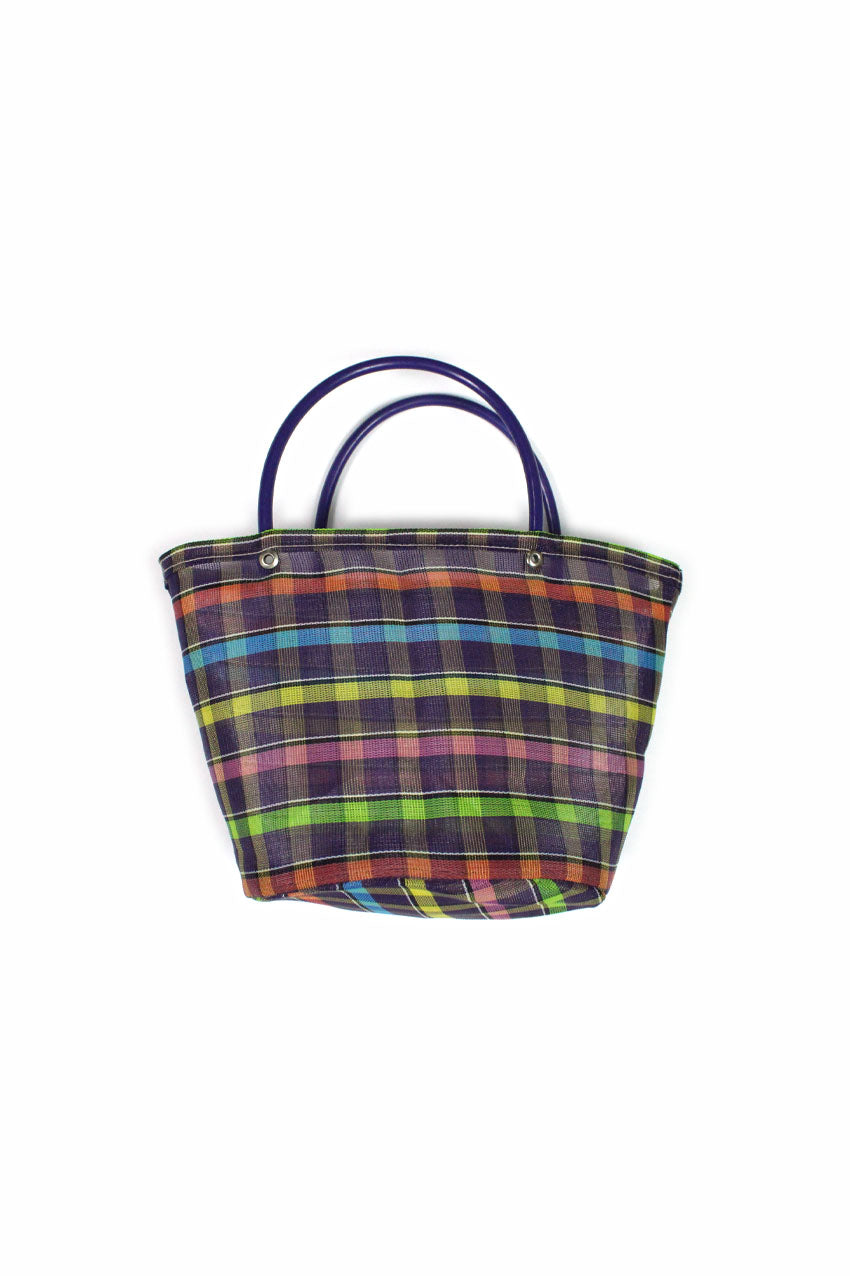 Bolsa de mercado a cuadros