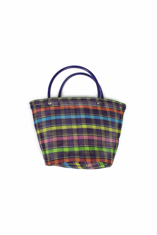 Bolsa de mercado a cuadros