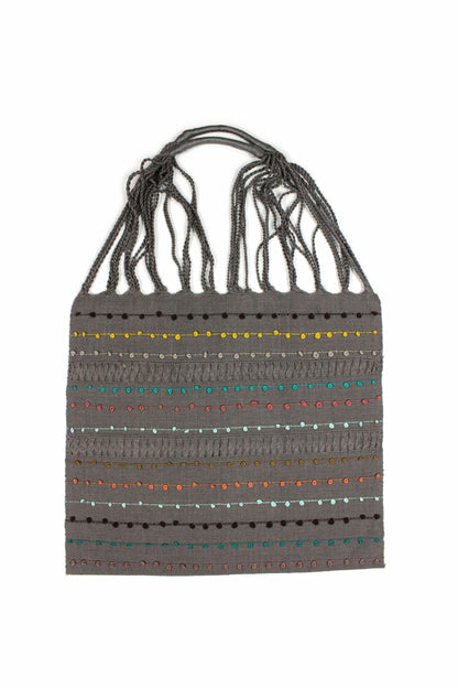 Bolsa nudo telar #SAN6