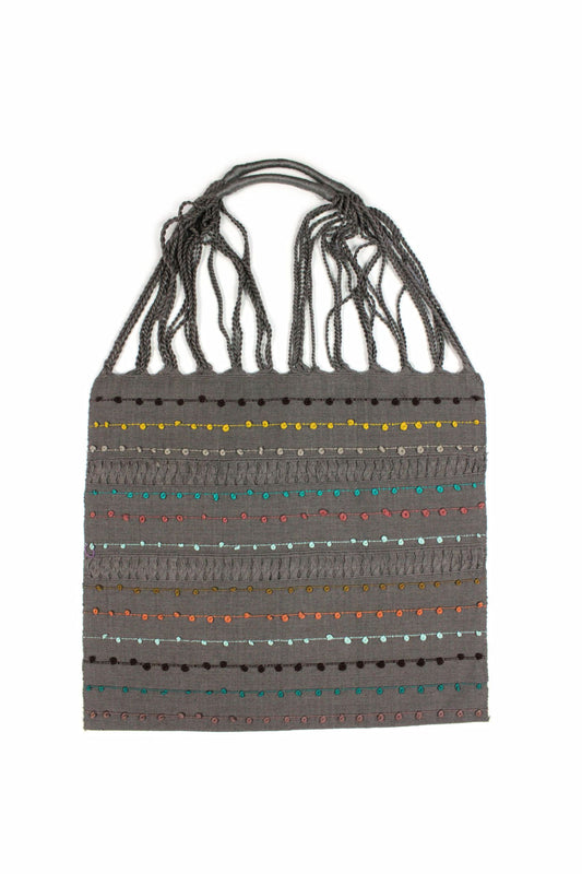Bolsa nudo telar #SAN6