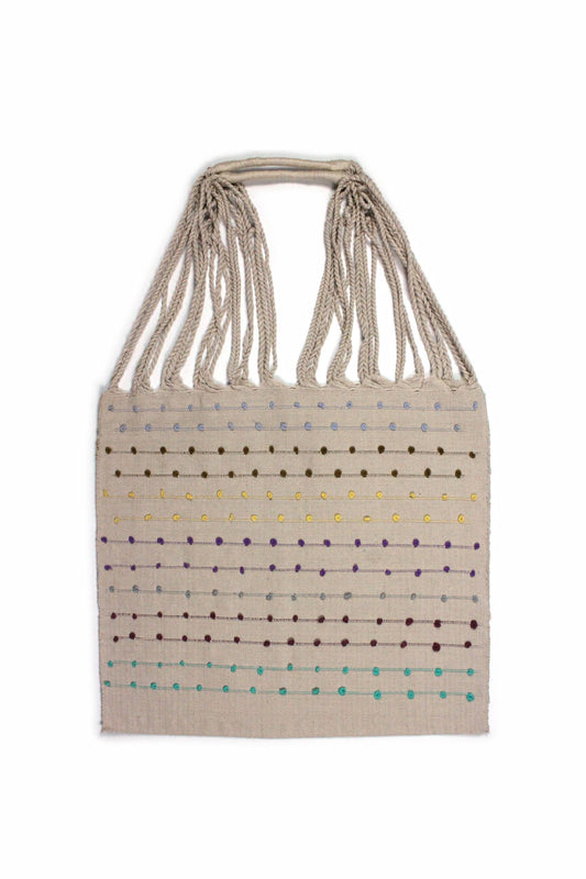 Bolsa nudo telar #SAN7