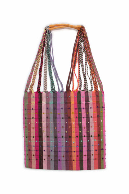 Bolsa nudo telar #SAN8