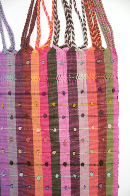 Bolsa nudo telar #SAN8