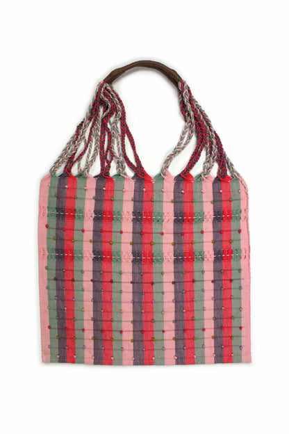 Bolsa nudo telar #SAN9