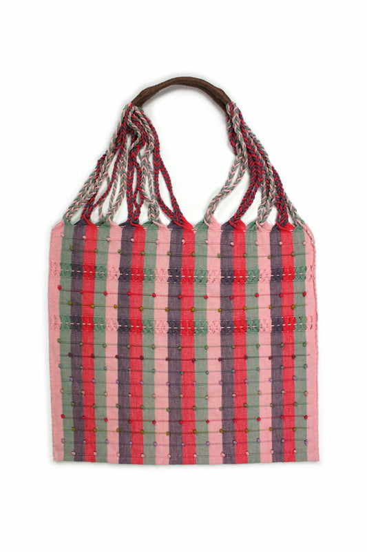 Bolsa nudo telar #SAN9