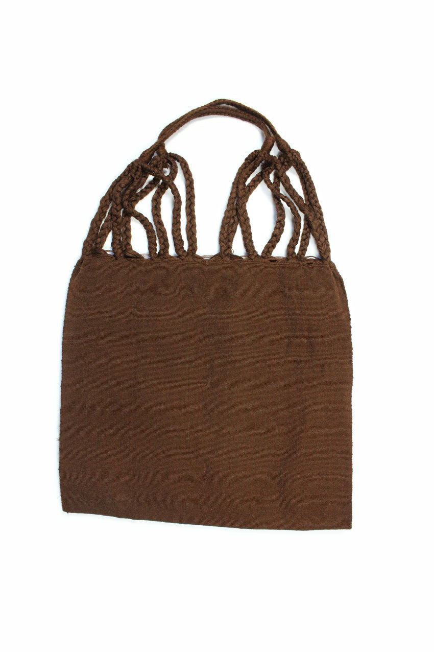 Braune Pomponsack