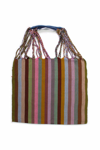 Bolsa rayada telar #SAR5
