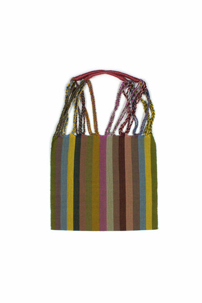 Bolsa rayada telar XS #SAR3
