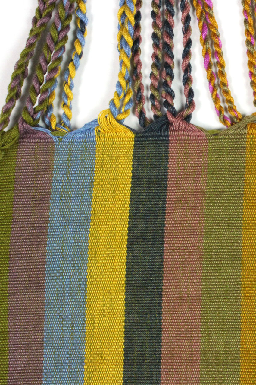 Bolsa rayada telar XS #SAR3