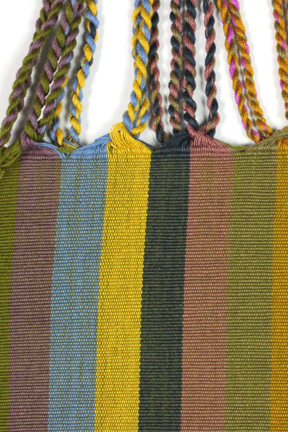 Bolsa rayada telar XS #SAR3