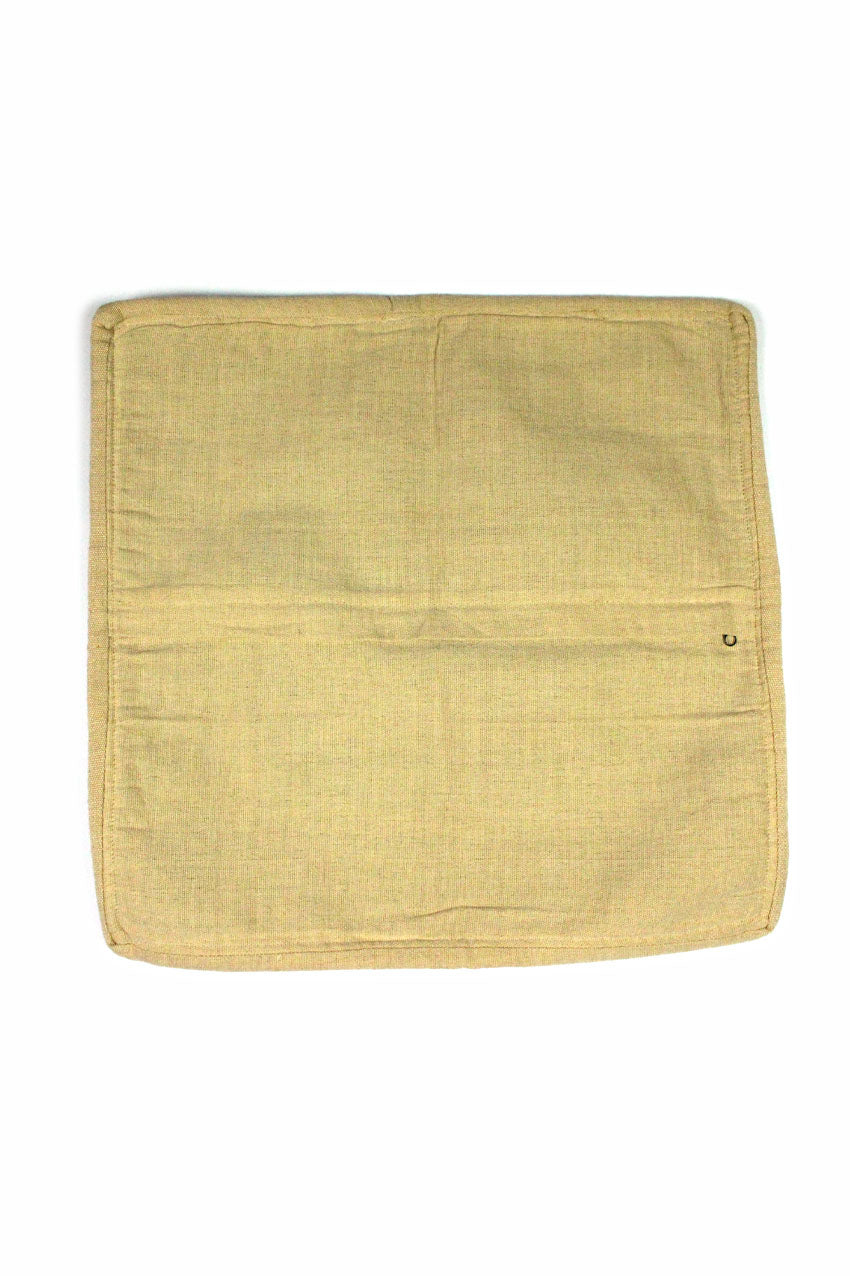 Cojín geométrico beige