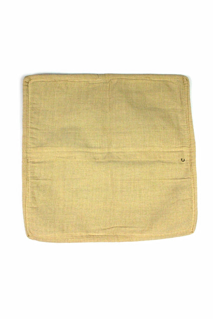 Cojín geométrico beige