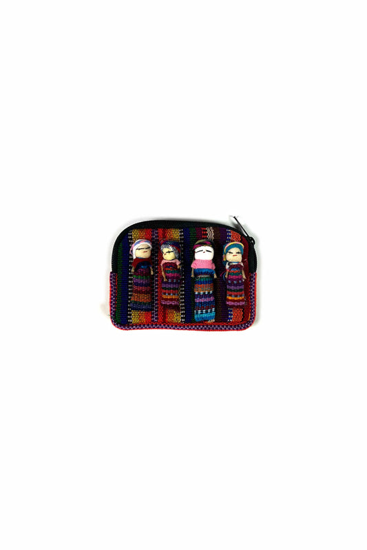 Monedero muñecas multicolor