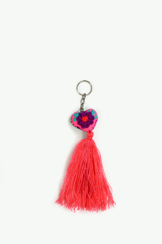 Llavero rojo pequeño