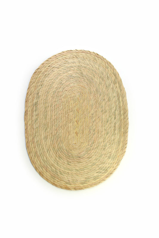 Mantel de hoja de palma